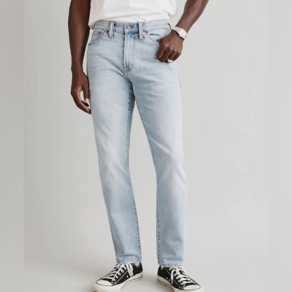 Madewell Skinny Men's Light Blue Jeans Denim 34 X 32
